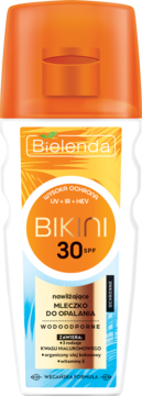 BIELENDA Bikini ,mleczko do opalania, nawilżające, SPF30,przód