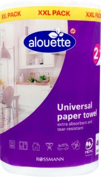 ALOUETTE ,ręcznik papierowy, uniwersalny, 2 warstwowy,przód