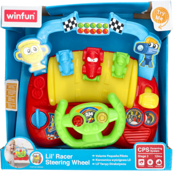 WINFUN ,interaktywna kierownica wyścigowa,przód
