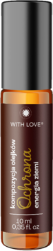 WITH LOVE Ochrona ,olejek eteryczny roller, energia ziemi,przód