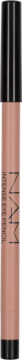 Automatyczna kredka do oczu Intense Eye Pencil, cylindryczna brzoskwiniowo-beżowa obudowa, czarna skuwka, pionowo.