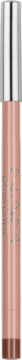 Latex Lip Pencil w kolorze Rose Nude, pionowy widok z przodu, z połyskującą srebrną zatyczką.