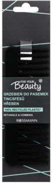 FOR YOUR BEAUTY Basic ,grzebień do włosów, szeroki, 10 cm,przód