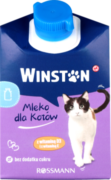 WINSTON ,mleko dla kotów,przód
