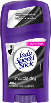 LADY SPEED STICK Invisible Protection ,antyperspirant w sztyfcie, 48h,przód