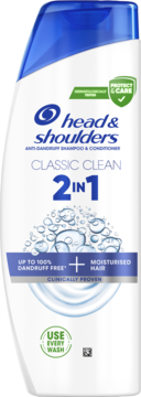 HEAD & SHOULDERS Classic Clean ,szampon do włosów, 2w1, przeciwłupieżowy,przód