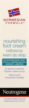 NEUTROGENA Formuła Norweska ,krem do stóp, suche i zniszczone stopy,przód