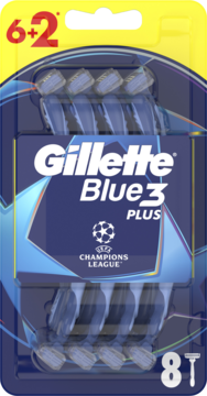 GILLETTE Blue 3 Comfort,maszynki do golenia, 3-ostrzowe, jednorazowe, dla mężczyzn,przód