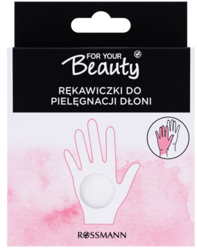 FOR YOUR BEAUTY ,rękawiczki do pielęgnacji dłoni,przód
