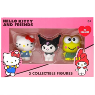 HELLO KITTY, and Friends , figurki kolekcjonerskie, 3+;, 3 szt