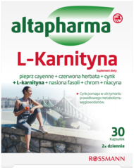 ALTAPHARMA, , kapsułki, L-Karnityna, suplement diety, 30 szt