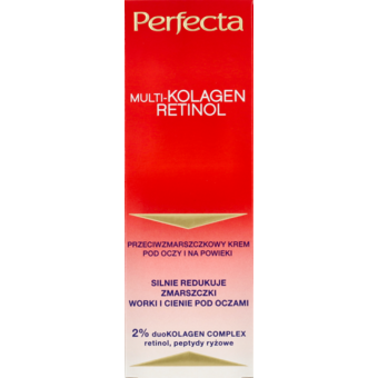 Perfecta Multikollagen Retinol Augencreme – Aufhellend & Glättend Für 40+/50+, Mit Hyaluron