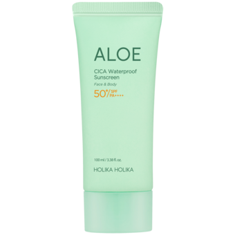 HOLIKA HOLIKA, Aloe , el przeciwsoneczny do twarzy i ciaa, wodoodporny,  SPF 50+ PA++++, 100 ml | Drogeria Rossmann.pl