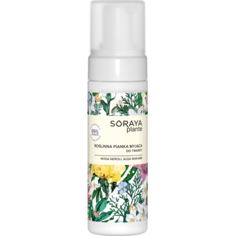 SORAYA, Plante , pianka do mycia twarzy, rolinna, Woda Neroli, Alga  Wakame,, 150 ml | Drogeria Rossmann.pl