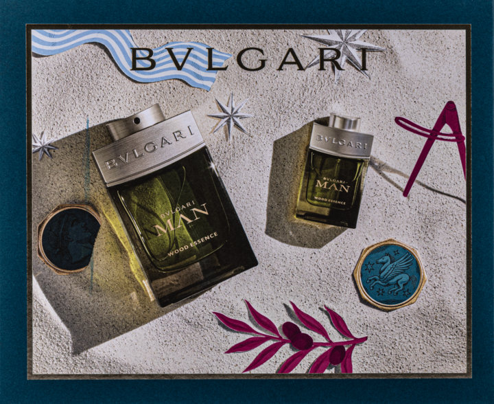 BVLGARI MAN WOOD ESSENCE 100ml & 15ml 2本 BVLGARI Man Wood Essence Eau de Parfum Spray 100ml Gift Set