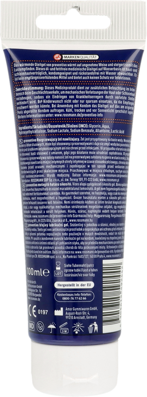preventivo wärmendes gleitgel rossmann Gleitgel günstig online kaufen: ab 3,49 € main image 1