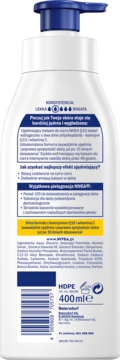 NIVEA ,ujędrniający balsam do ciała, skóra normalna,tył