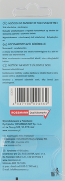 FOR YOUR BEAUTY ,nożyczki do paznokci, ze skośną końcówką,tył