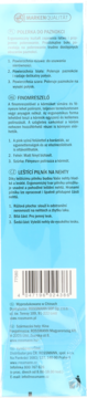 Pilniczek do polerowania paznokci 3w1, podłużny, z białymi i szarymi strefami, na jasnoniebieskim tle.