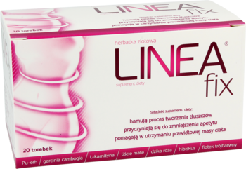 LINEA ,herbata wspomagająca odchudzanie,tył