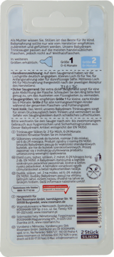 BABYDREAM ,silikonowy smoczek do butelek, rozmiar 2, 6-24 m-ce,tył