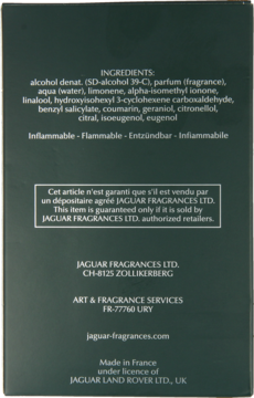 JAGUAR ,woda toaletowa dla mężczyzn,tył