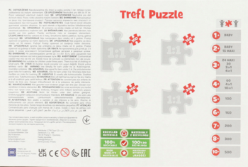 TREFL Disney Frozen II,puzzle, 160 elementów, 6+,tył