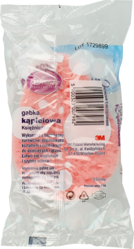 SYRENA Disney ,gąbka kąpielowa dla dzieci,tył