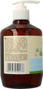 GREEN PHARMACY ,mydło w płynie, rumianek,tył