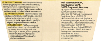 BABYDREAM ,waniliowa kaszka manna po 10. m-cu,tył