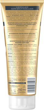 EVELINE COSMETICS Slim Extreme 4D ,złote serum wyszczuplająco-modelujące do ciała,tył