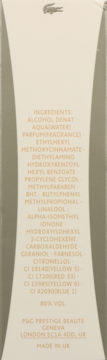 LACOSTE Pour Femme ,woda perfumowana dla kobiet,tył