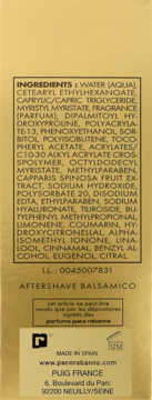 PACO RABANNE 1 Million ,balsam po goleniu,tył