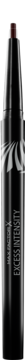 Eyeliner Max Factor Excess Intensity, odcień 6 Brown, pionowe rozmyte ujęcie czarnej kredki z brązową końcówką.