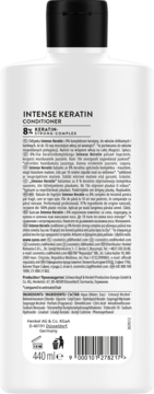 SYOSS Intense Keratin ,odżywka do włosów  delikatnych i łamliwych,tył