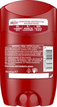OLD SPICE Bearglove ,dezodorant w sztyfcie dla mężczyzn,tył