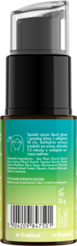 HAIR IN BALANCE BY ONLYBIO ,suchy szampon, Volume,tył