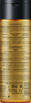 FARMONA JANTAR ,szampon do włosów, regenerujący, z esencją bursztynową,tył