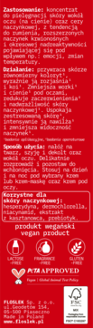 FLOSLEK LABORATORIUM stopNaczynka ,koncentrat do twarzy, redukujący zaczerwienienia,tył