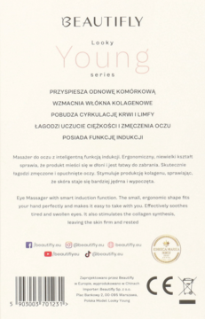 BEAUTIFLY Looky Young ,masażer do okolic oczu,tył