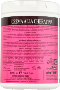 SERICAL Crema Alla Cheratina Keratin ,maska do włosów puszących się oraz po zabiegach chemicznych, keratynowa,tył
