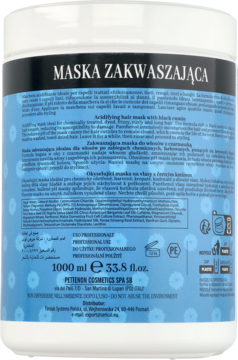 SERICAL Crema Al Cumino Nero ,maska do włosów farbowanych, rozjaśnianych, puszących się oraz kręconych, zakwaszająca, z czarnuszką,tył