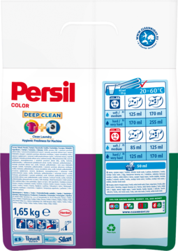 PERSIL Deep Clean ,proszek do prania tkanin kolorowych,tył