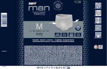 SENI MAN Pants ,bielizna chłonna, jednorazowa, rozm. M,tył