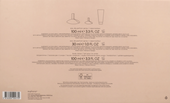 CALVIN KLEIN Euphoria ,zestaw dla kobiet, woda perfumowana 100 ml + 30 ml + balsam do ciała 100 ml,tył