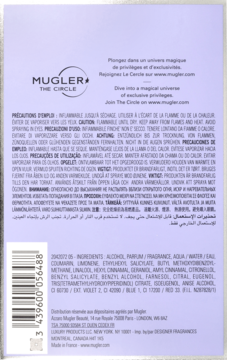 MUGLER Angel ,woda perfumowana dla kobiet,tył