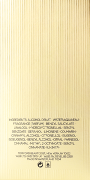 TOM FORD Black Orchid ,woda perfumowana dla kobiet,tył