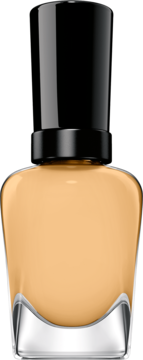 Nude lakier do paznokci Sally Hansen Miracle Gel™ 770 I Don't Desert You, butelka z czarną nakrętką, przód.