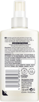 JOHN FRIEDA PROfiller+ ,spray do włosów, zagęszczający,tył
