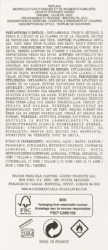 MAISON MARGIELA Replica Jazz Club,woda toaletowa dla mężczyzn,tył